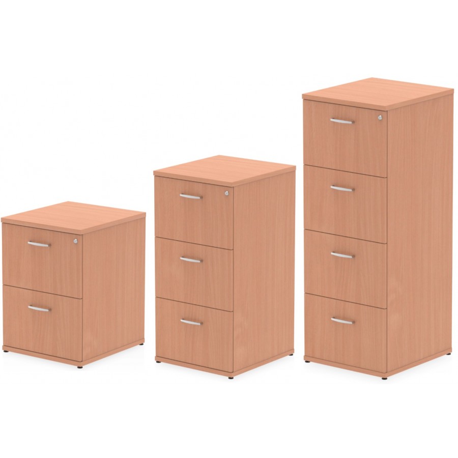 Rayleigh Lockable Filing Cabinet - 20KG Per Drawer